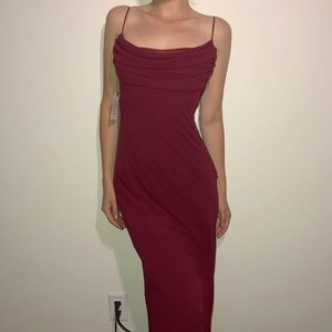 BNWT Katie May Revolve Gown Burgundy Evening gown